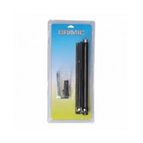 Chiudiporta Micel MC02 NE m57202 Nero Alluminio 165 mm 20 x 3 cm Bacino