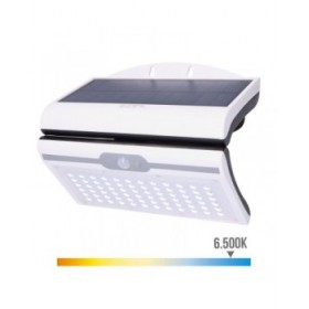 Applique LED EDM 31848 Bianco 6 W 430 Lm 6500 lm Solare Sensore di Movimento 6500 K