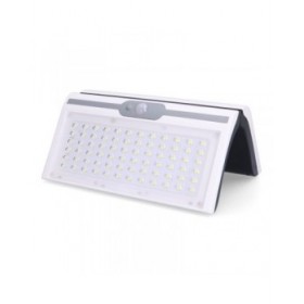 Applique LED EDM 31848 Bianco 6 W 430 Lm 6500 lm Solare Sensore di Movimento 6500 K