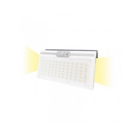 Applique LED EDM 31848 Bianco 6 W 430 Lm 6500 lm Solare Sensore di Movimento 6500 K