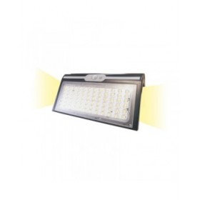 Applique da Parete EDM 31849 Nero 6 W 430 Lm 6500 lm Sensore di Movimento Solare (6500 K)