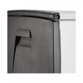 Scatola Multiuso Terry Prince Black 120 Nero/Grigio Resina (120 x 54 x 57 cm)