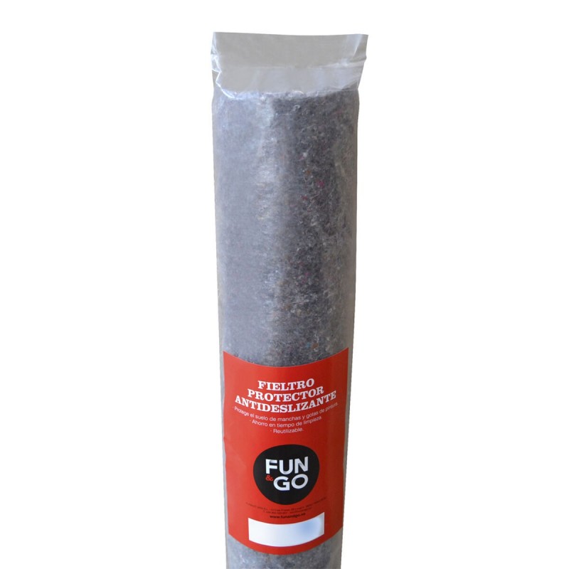 Coperta di protezione Fun&Go Feltro 200 g/m² Grigio (1 x 15 m)