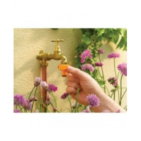 Connettore tubo Hozelock 2184 1/2", 3/4" Esterno Rubinetto