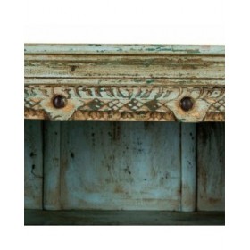 Credenza Alexandra House Living Azzurro Legno di mango 45 x 76 x 165 cm