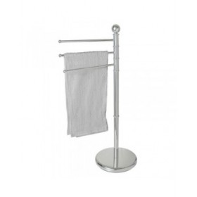 Portasciugamani da Terra Wenko Exclusive 90 x 48.5 x 28.5 cm Argentato