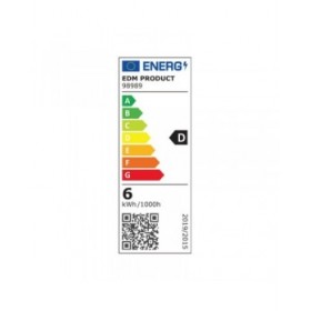 Lampadina LED EDM 98989 D 5,5 W 58 W R7s 600 lm Ø 1,5 x 7,8 cm Lineare (4000 K)