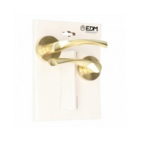 Maniglia con rosetta EDM 85438 707 Alluminio Ø 50 mm