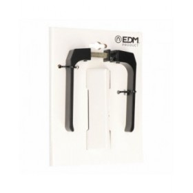 Set di Maniglie EDM 85454 702 Alluminio 12 cm