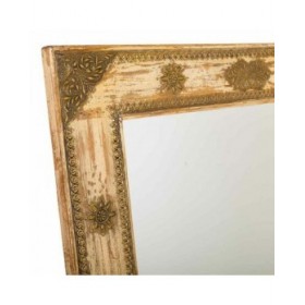 Specchio da parete Alexandra House Living 3 x 125 x 109 cm Quadrato