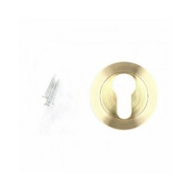 Buco della serratura EDM 85447 Pera 707 Alluminio Raso Ø 50 x 10 mm
