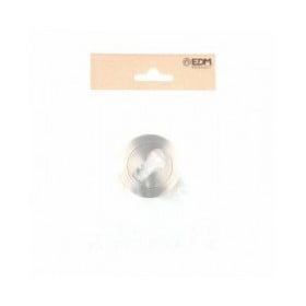 Buco della serratura EDM 85448 Pera 707 Alluminio nichel Ø 50 x 10 mm
