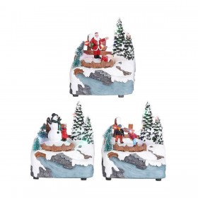 Decorazione Natalizia House of Seasons Natale 11 X 9 X 13,5 CM