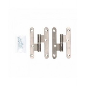 Cerniera EDM 85481 PN04 Acciaio 100 x 58 mm Sinistra