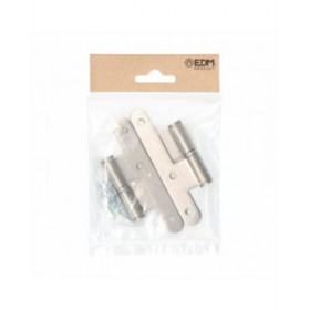 Cerniera EDM 85482 PN07 Acciaio inossidabile 100 x 58 mm Destra