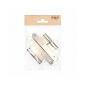 Cerniera EDM 85483 PN07 Acciaio inossidabile 100 x 58 mm Sinistra
