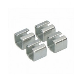 Blocco quadrato per serratura EDM 85489 CDD07 Acciaio 8 x 15 mm Riduttore (4 Unità)
