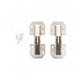 Cerniera EDM 85653 BC10 Acciaio Sovrapporre