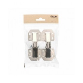Cerniera EDM 85653 BC10 Acciaio Sovrapporre