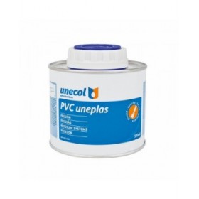 Adesivo per tubi in PVC Unecol Uneplas A2041 Pennello 500 ml