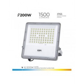 Faro Proiettore EDM 31855 200 W 1500 lm Telecomando Pannello solare (6500 K)