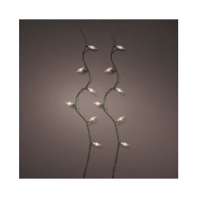 Ghirlanda di Luci LED Lumineo 493270 Vintage Bianco Caldo 11,2 m Interno