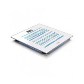 Bilancia Digitale da Bagno LAICA PS1074 Bianco A strisce Multicolore Vetro Temperato 150 kg