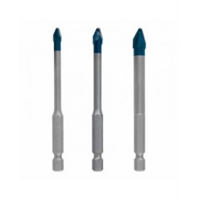 Set di trapani BOSCH Expert Hex-9 Hardceramic 2608900595 Ø 5 mm Ø 6 mm Ø 8 mm 3 Pezzi
