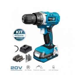 Set trapano e accessori Koma Tools Pro Series Cacciavite 40 Pezzi