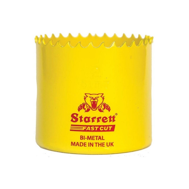 Corona di foratura in metallo Starrett Bi-metal Fast Cut 63fch030 Ø 30 mm