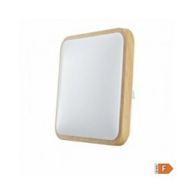 Applique Plafoniera LED EDM 32541 F 18 W 1820 Lm Quadrato Superficie (4000 K)