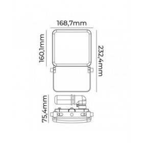 Faro Proiettore EDM 70420 Frameless