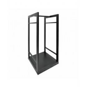 Supporto per Legna EDM 85766 Nero Metallo 33 x 33 x 68 cm