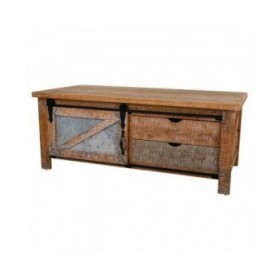Tavolino da Caffè Alexandra House Living Ferro Legno di abete Legno MDF 60 x 48 x 120 cm