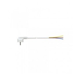 Cavo di Alimentazione Solera 7000/2 Schuko 4,8 mm 250 V 16 A Bianco 3 x 1,5 mm 2 m