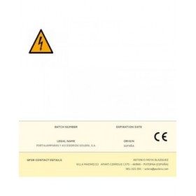 Base della spina Solera 17 250 V Nero 4,8 mm 16 A IP20