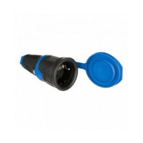 Base della spina Solera 57 250 V Con coperchio Nero 4,8 mm 16 A IP54