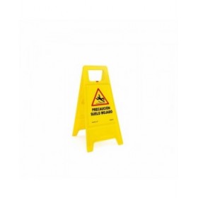Pannello pieghevole precauzione pavimento bagnato Normaluz Giallo 30 x 21 x 62 cm