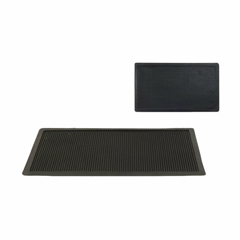 Zerbino Hidalgo Nero Gomma 70 x 40 cm industriale
