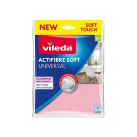 Panni Vileda Actifibre Soft 171813 2,72 x 2 x 56 x 2 cm (2 Unità)
