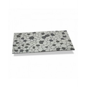 Zerbino Hidalgo Grigio Grigio Perla Gomma 45 x 75 cm 75 x 45 x 0,5 cm Pietra