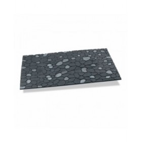 Zerbino Hidalgo Grigio Gomma 45 x 75 cm 75 x 45 cm Pietra