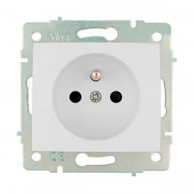 Base a innesto Solera erp60f Francese Europeo Bipolare 250 V 16 A Incassato