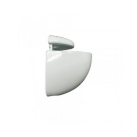 Staffe e supporti per mensole Micel SP08 Bianco Zamak 42 x 53 mm (2 Unità)