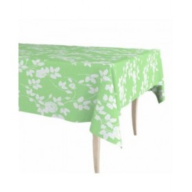 Rotolo di tovaglia Exma Gomma Verde Chiaro Piante botaniche 140 cm x 25 m
