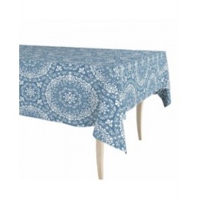 Rotolo di tovaglia Exma Gomma Azzurro Mandala 140 cm x 25 m