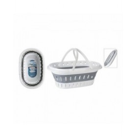 Cesta Pieghevole per i Panni Bathroom Solutions 60 x 40 x 27 cm