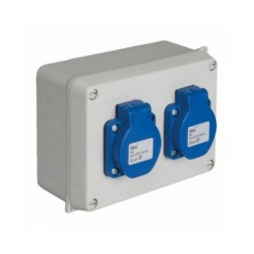 Scatola per prese Solera 816-5 A Tenuta Stagna 15,3 x 10 x 6,5 cm 250 V 16 A IP54