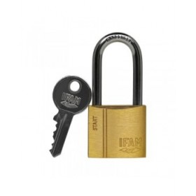 Lucchetto con chiave IFAM SR30AL 30 mm Ottone Acciaio Lunghezza 1,24 x 3 x 2,65 cm