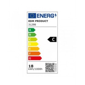 Tubo LED EDM 31298 C 18 W T8 2900 Lm Ø 2,6 x 120 cm 4000 K